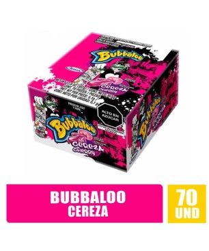 CHICLE BUBBALOO CEREZA X 70UND
