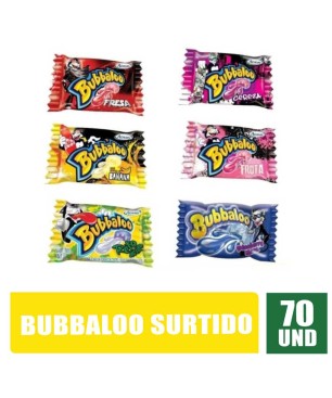 CHICLE BUBBALOO SURTIDO X 70UND