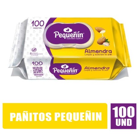 TOALLITAS PEQUEÑIN X 100UND