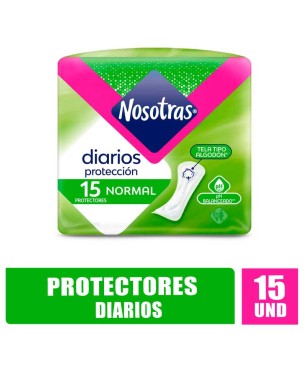 NOSOTRAS PROTECTORES DIARIOS X 15UND