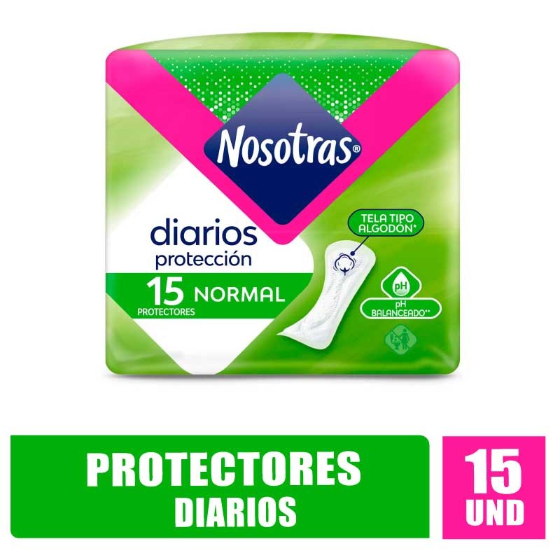 NOSOTRAS PROTECTORES DIARIOS X 15UND