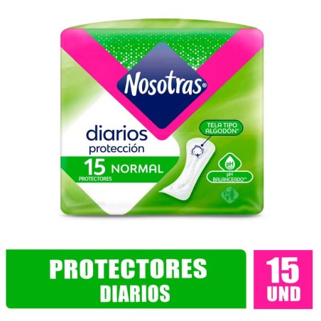 NOSOTRAS PROTECTORES DIARIOS X 15UND