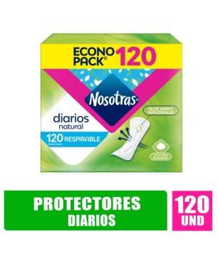 NOSOTRAS PROTECTORES DIARIOS X 120UND