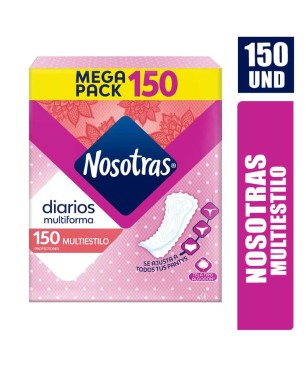 NOSOTRAS PROTECTORES MULTIESTILO X 150UND