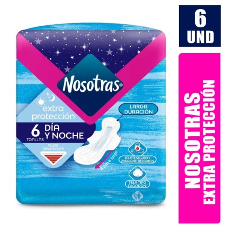 NOSOTRAS EXTRA PROTECCIÓN X 6UND