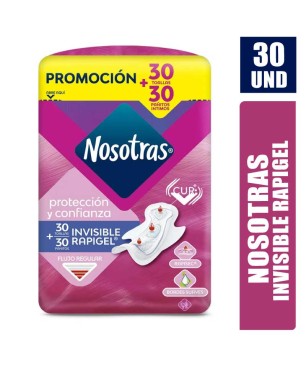 NOSOTRAS INVISIBLE RAPIGEL X 30UND