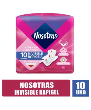 NOSOTRAS INVISIBLE RAPIGEL X 10UND