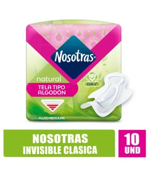 NOSOTRAS INVISIBLE CLASICA X 10UND