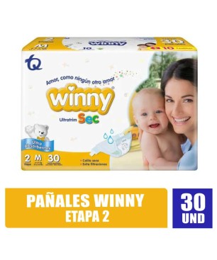 PAÑALES WINNY ETAPA 2 X 30UND