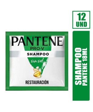 SHAMPOO PANTENE 18ML X 12UND