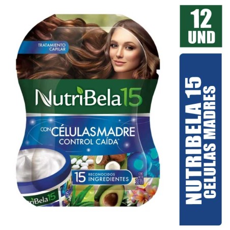 NUTRIBELA 15 CELULAS MADRE X 12UND