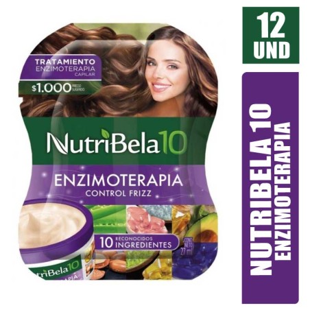 NUTRIBELA 10 ENZIMOTERAPIA X 12UND