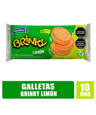 GALLETAS BRINKY LIMON X 10UND