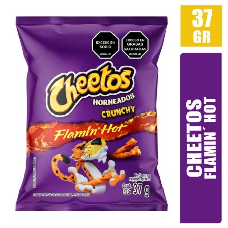 PASABOCAS CHEETOS FLAMING HOT X 37GR