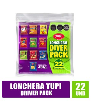 LONCHERA YUPI DRIVER PACK X 22UND