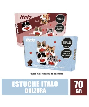 CHOCOLATINAS ESTUCHE DULZURA ITALO X 70GR