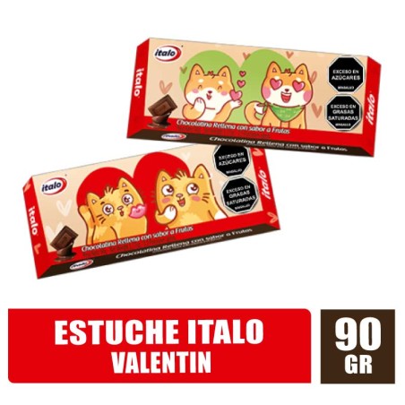 CHOCOLATINAS ESTUCHE VALENTIN ITALO X 90GR