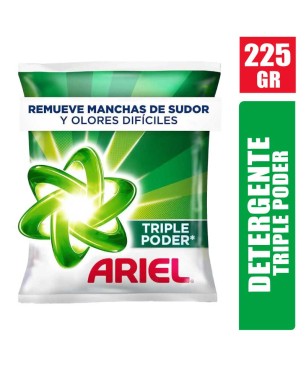 DETERGENTE EN POLVO ARIEL X 225GR