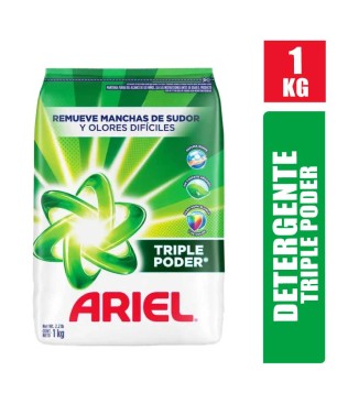 DETERGENTE EN POLVO ARIEL X 1000GR