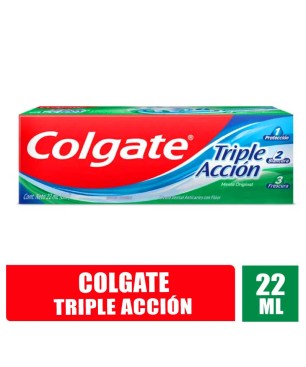 CREMA DE DIENTES COLGATE TRILE ACCION X 22ML