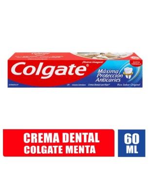 CREMA DENTAL COLGATE MENTA X 60ML