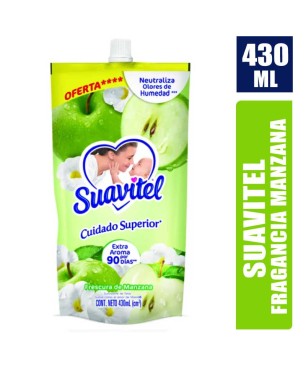 SUAVIZANTE SUAVITEL MANZANA X 430ML