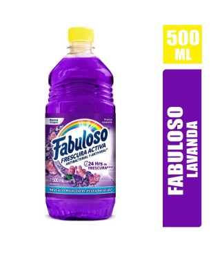 LIMPIADOR FABULOSO ANTIBACTERIAL LAVANDA X 500ML