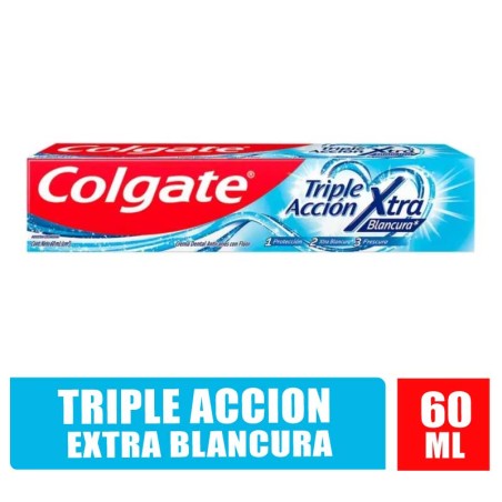 CREMA DENTAL COLGATE TRIPLE ACCION EXTRA X 60ML