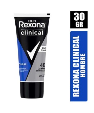 DESODORANTE REXONA CLINICAL HOMBRE X 30GR