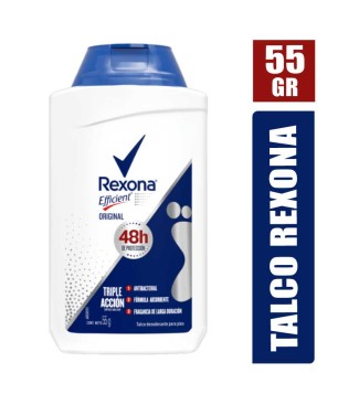 TALCO REXONA EFFICIENT ORIGINAL X 55GR