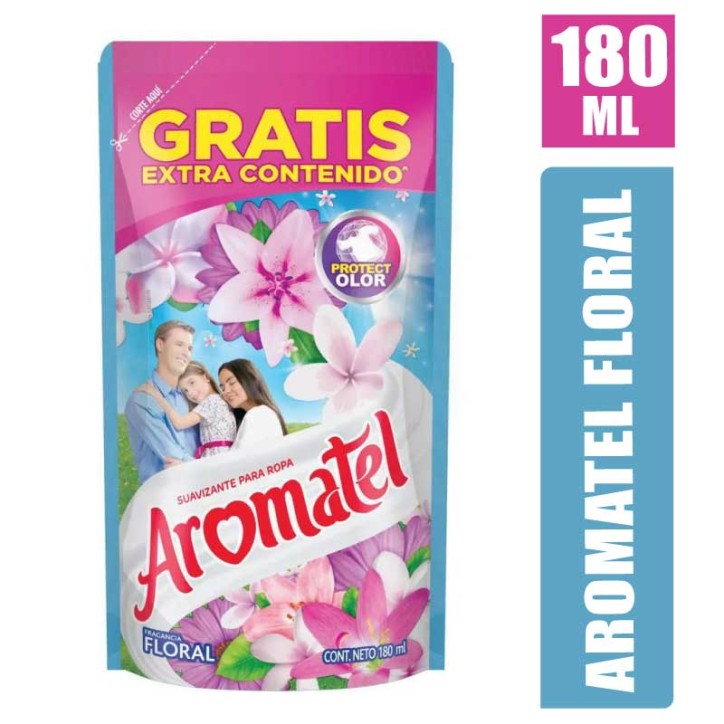 SUAVIZANTE AROMATEL FLORAL X 180ML