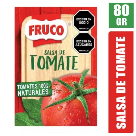 SALSA DE TOMATE FRUCO X 80GR