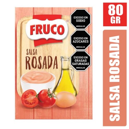 SALSA ROSADA FRUCO X 80GR
