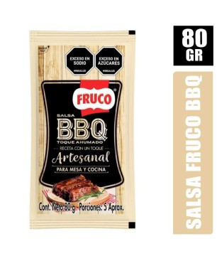 SALSA BBQ ARTESANAL FRUCO X 80GR