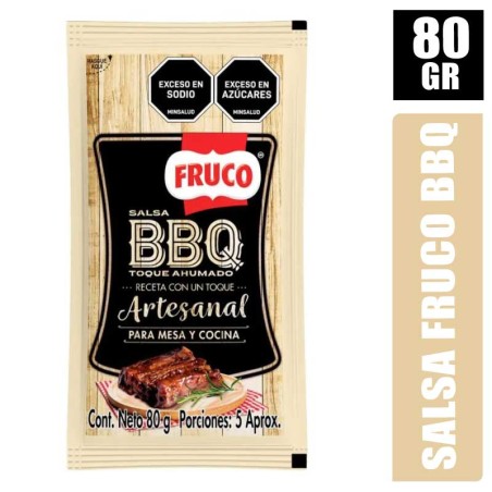 SALSA BBQ ARTESANAL FRUCO X 80GR