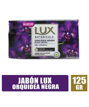 JABON LUX ORQUIDEAS NEGRAS X 125GR