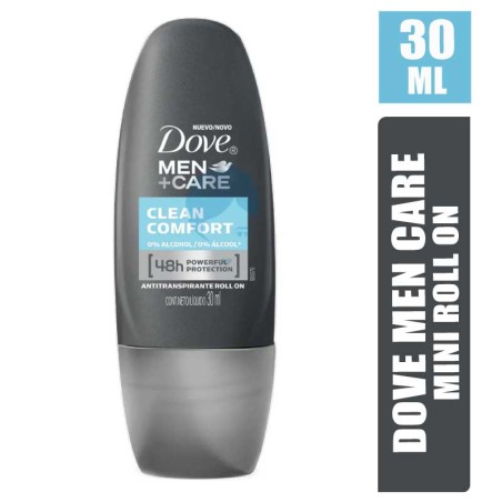 DESODOARANTE DOVE MEN CARE MINI ROLL ON X 30ML