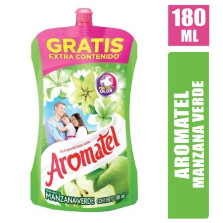 SUAVIZANTE AROMATEL MANZANA VERDE X 180ML