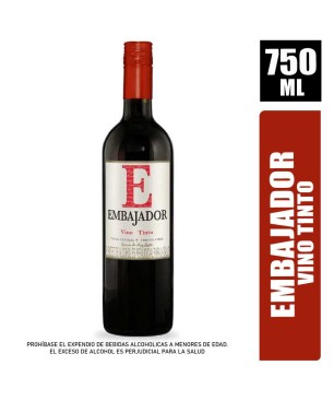 VINO TINTO EMBAJADOR X 750ML