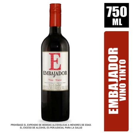 VINO TINTO EMBAJADOR X 750ML