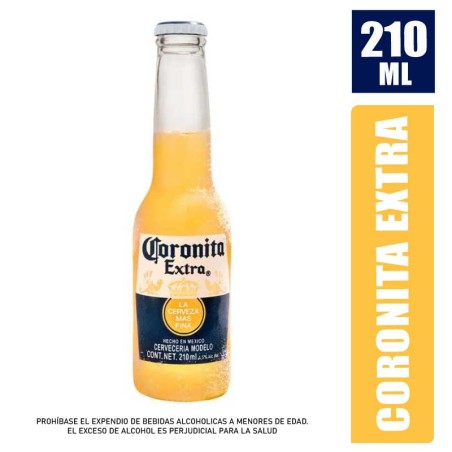 CERVEZA CORONITA EXTRA X 210ML