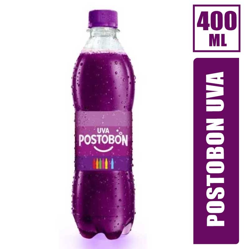 GASEOSA POSTOBON UVA X 400ML