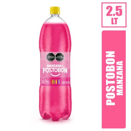 GASEOSA POSTOBON MANZANA X 2.5LT