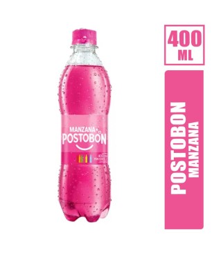 GASEOSA POSTOBON MANZANA X 400ML