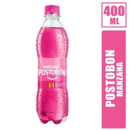 GASEOSA POSTOBON MANZANA X 400ML