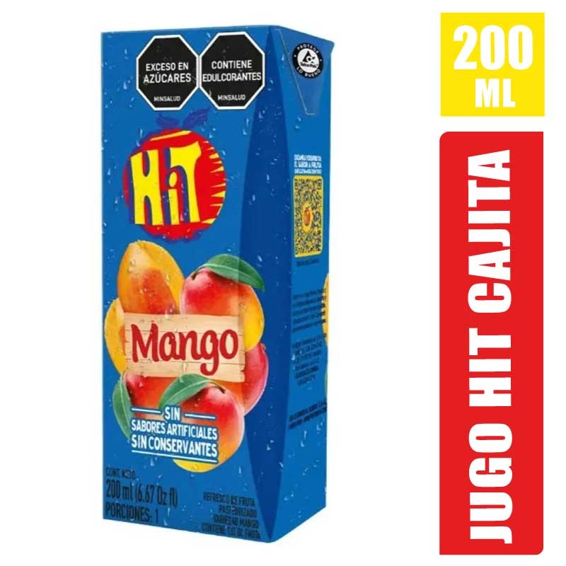 JUGO HIT CAJITA X 200ML