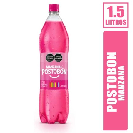 GASEOSA POSTOBON MANZANA X 1.5LT