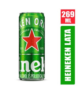 CERVEZA HEINEKEN LATA X 269ML