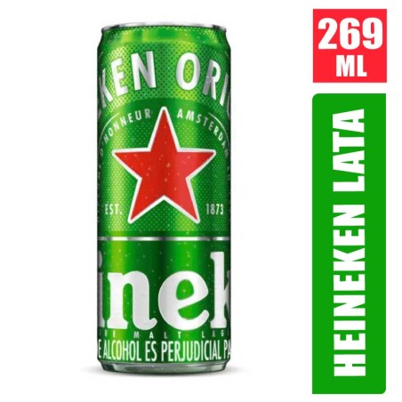 CERVEZA HEINEKEN LATA X 269ML