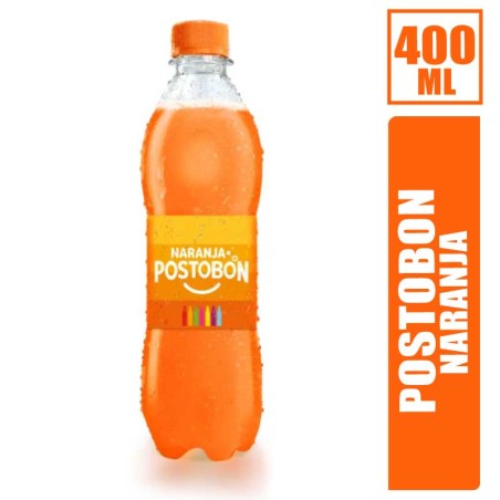 GASEOSA POSTOBON NARANJA X 400ML